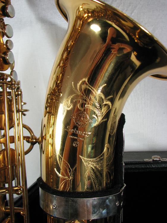 Bell Engraving Mark VI Bari 188210 bari sax, Selmer Mark VI, baritone sax, bell engraving, how to buy a used saxophone