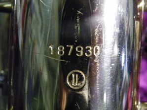 Bb Tenor - sn 187930 - Lacquer with Nickel Plated Keywork