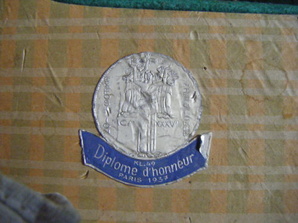 foil medallion in case