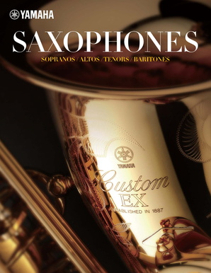 Yamaha Saxophones Catalog (2016)