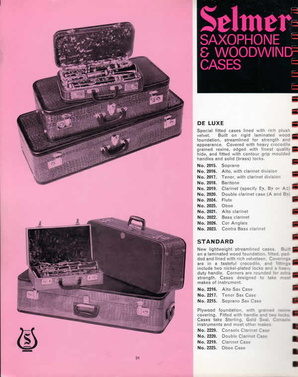 1967 Saxophones and Woodwinds Catalog