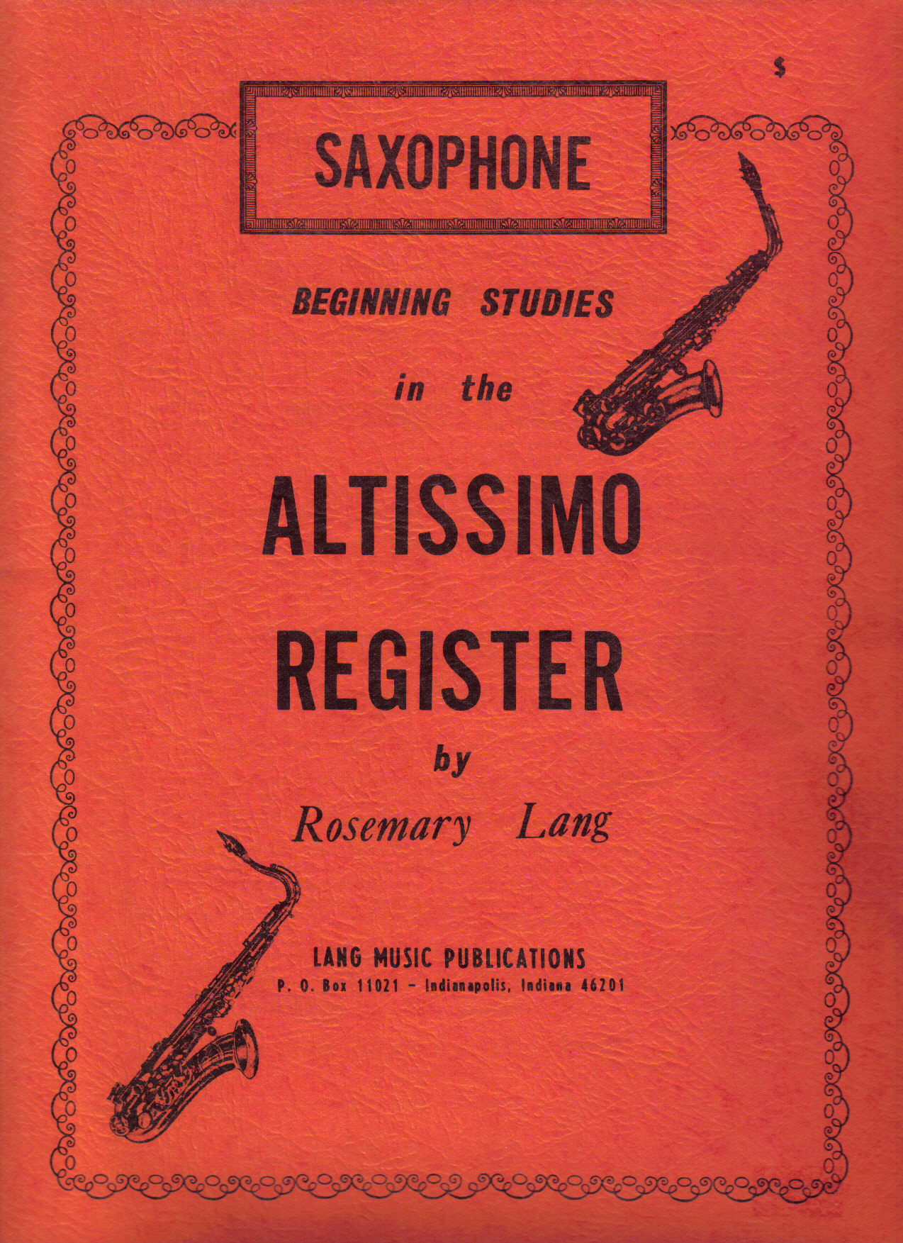 A Good, Sometimes Overlooked, Altissimo Resource Book
