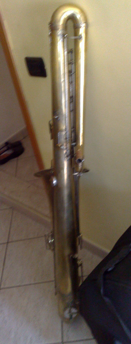 A Very Vintage W. Stowasser’s Söhne Bass Sax (Updated July 3)