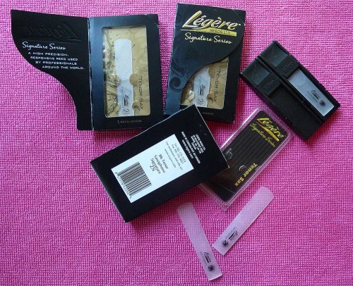 Légère reeds, premium synthetic reeds, saxophone reeds