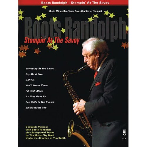 Boots Randolph, Music Minus One play-along, book cover