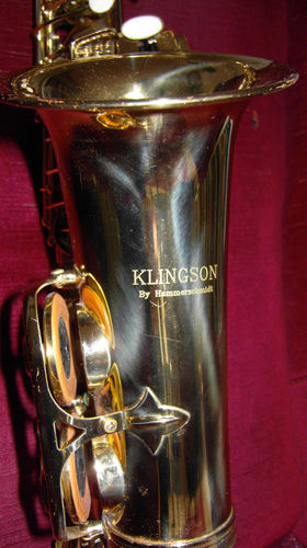 saxophone bell, Klingson, Hammerschmidt