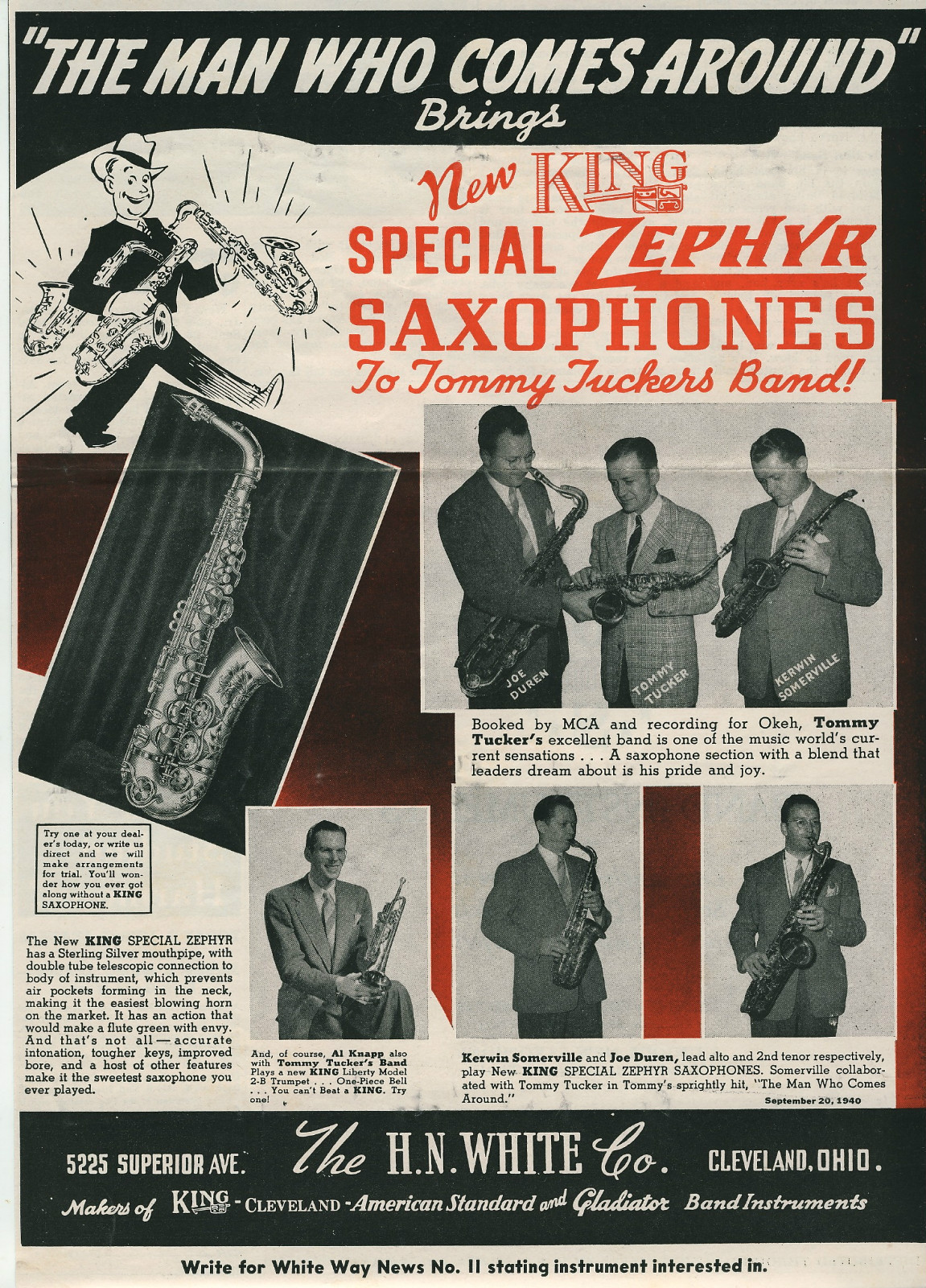 Just What Kind Of Music Did Our Vintage Saxophones Play When They Were First Sold?