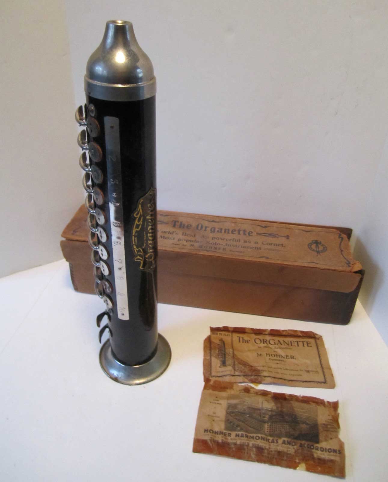 The Hohner Sax & Hohner Organette: Blow Accordions