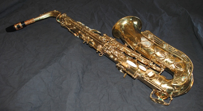 Right Side Yamaha alto, alto saxophone, sax belonging to John Coltrane,