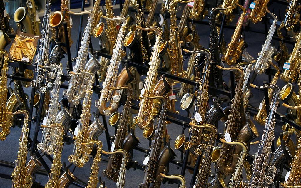 A Sea Of Saxophones