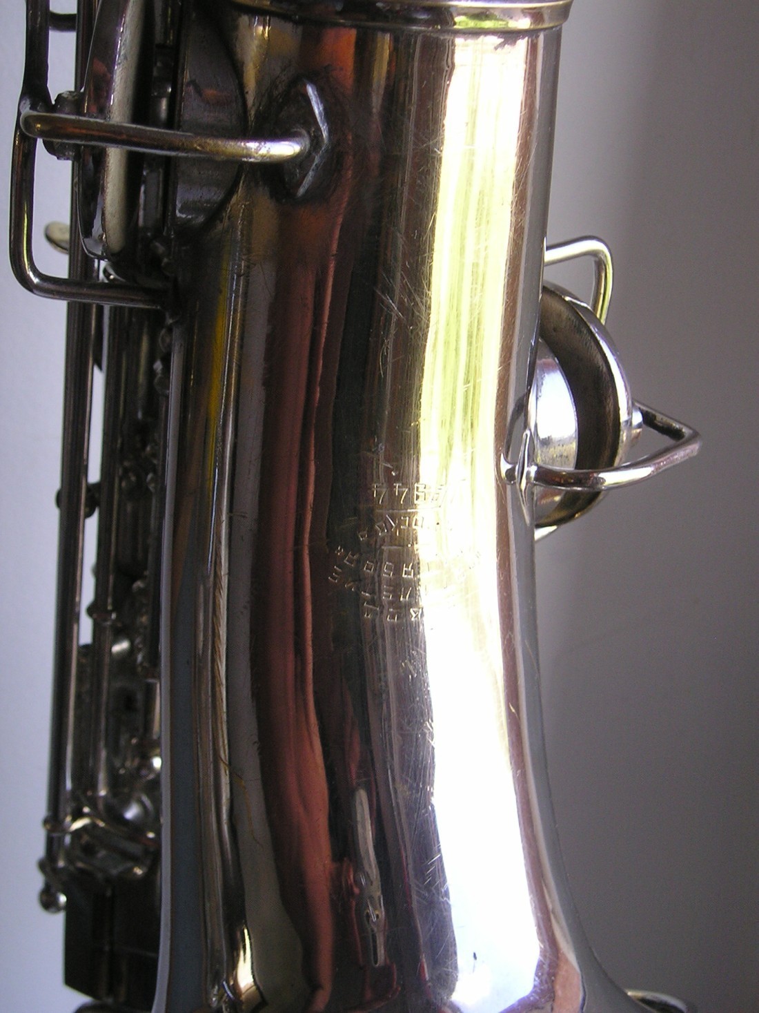 Bell Engraving saxophone lamp, alto sax, innovative saxophone lamp, Russian alto sax, bell engraving