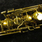 soprano sax, Tipped Bell Buescher True Tone soprano, vintage saxophone, rare sax