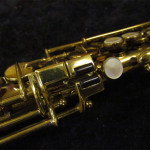 soprano sax, Tipped Bell Buescher True Tone soprano, vintage saxophone, rare sax, saxophone keys