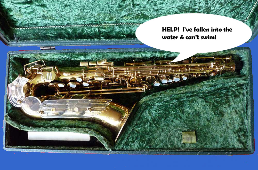 UK Sax Player Saved From The Llangollen Canal