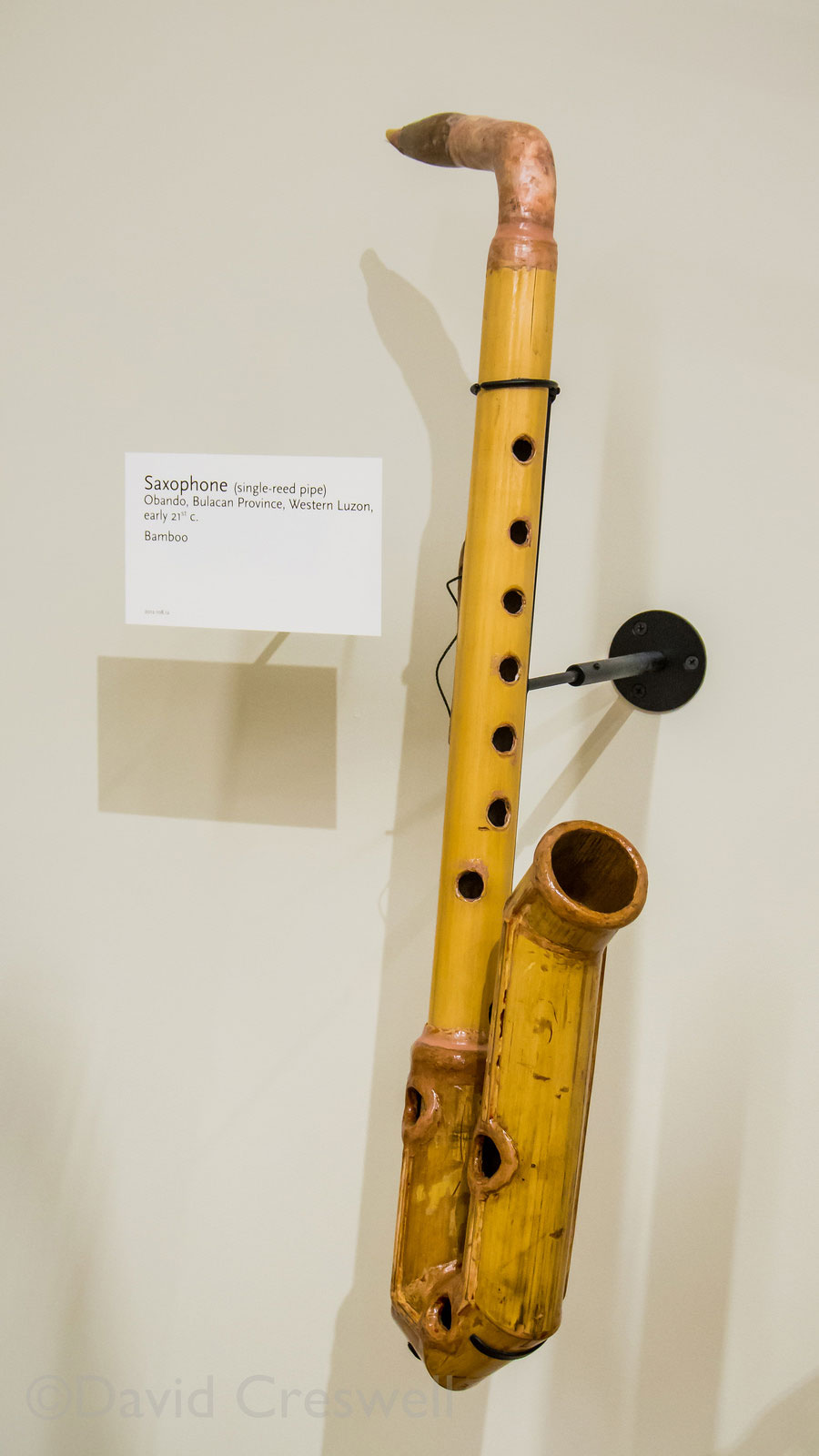 Bamboo Saxophone: I Wonder Who Made This One?