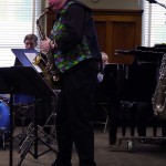 Bassic Sax Jazz Ensemble, Vancouver Art Gallery, Out For Lunch Concert Series, alto sax, Conn 6M, vintage sax