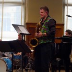 Bassic Sax Ensemble, Vancouver Art Gallery, Out For Lunch Concert Series, vintage saxophones, Selmer Mark VI baritone, bari sax