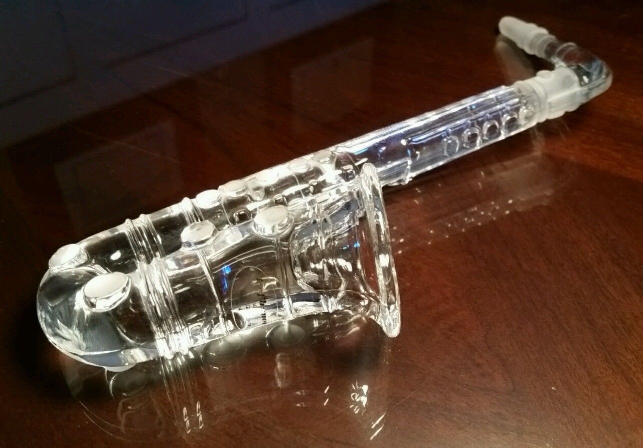 A Crystal Saxophone From Bavaria