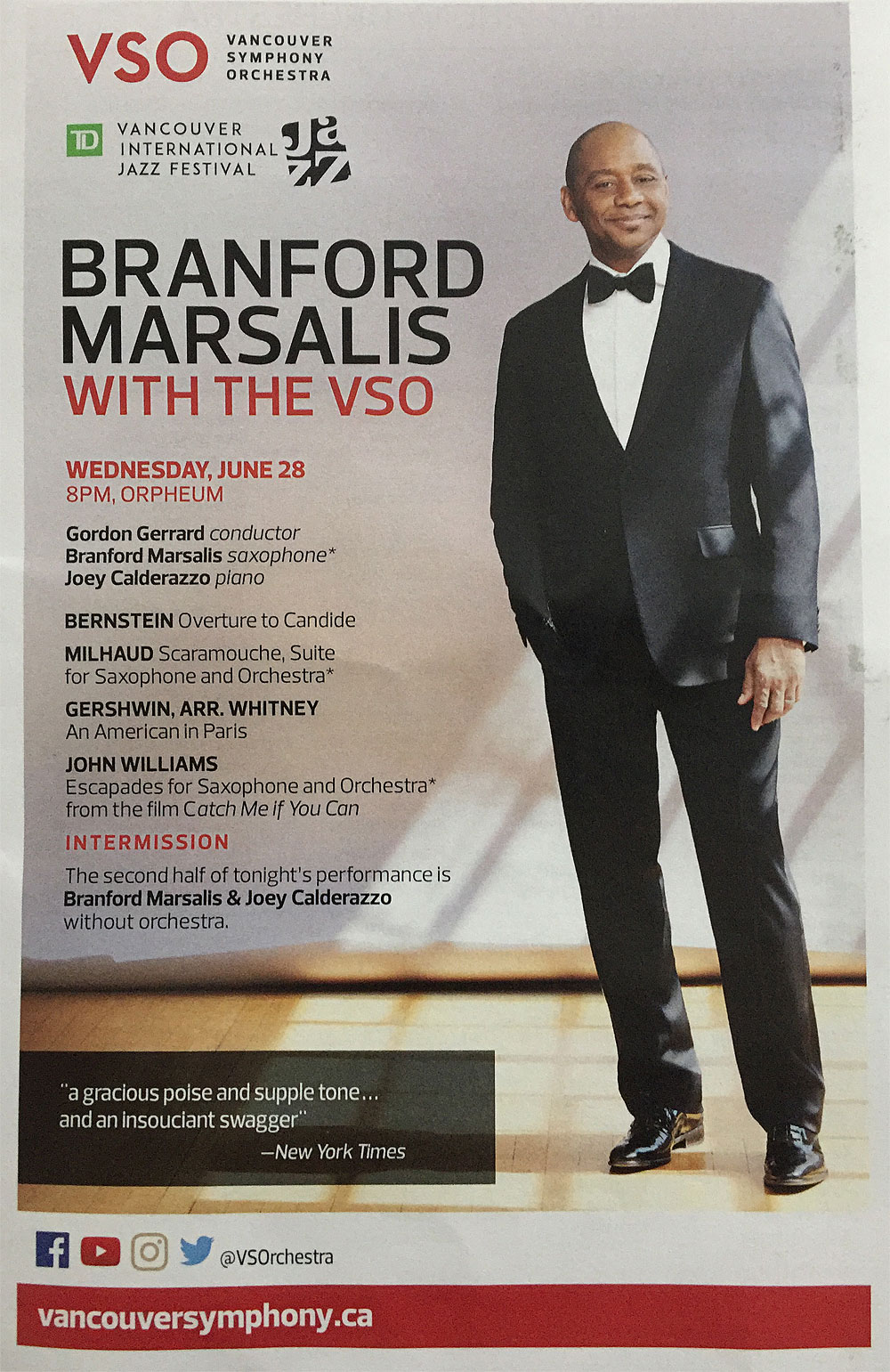 Branford Marsalis In Concert