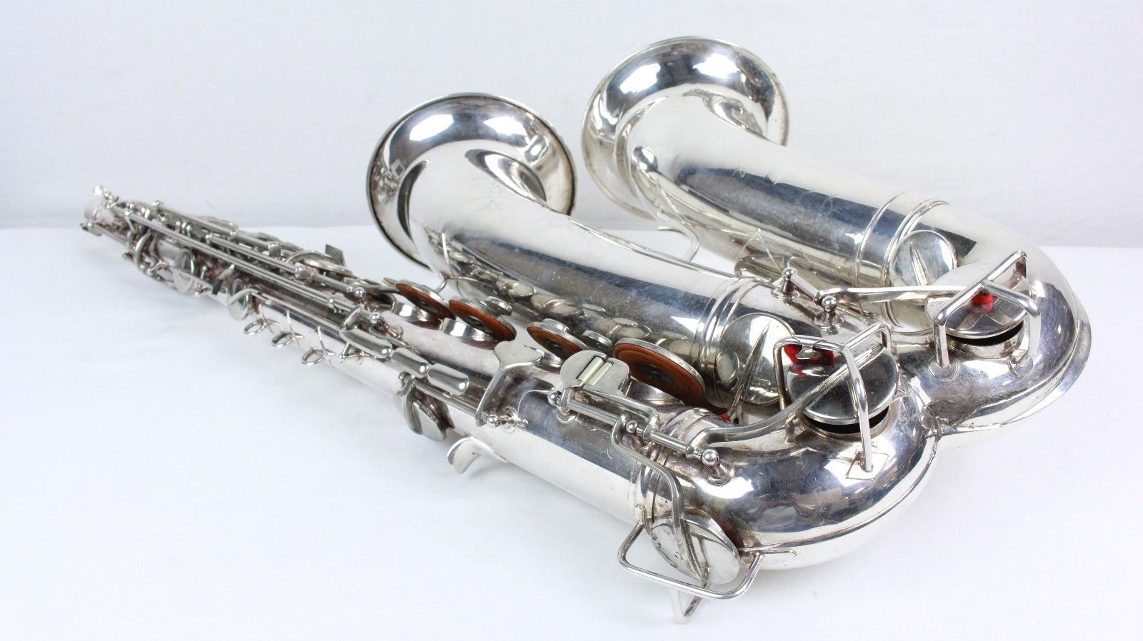 custom sax 3 conjoined saxophones, saxophonic freakshow, double-belled saxophone, custom saxophone, Conn shooting star, tenor sax