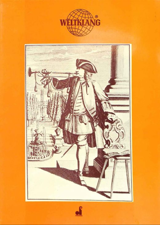 Weltklang, vintage colour print literature, VEB Blechblas- und Signal-Instrumenten-Fabrik (B&S), GDR, DDR, German musical instruments