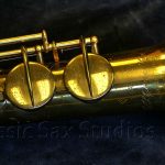 Conn New Wonder C soprano, straight soprano sax, vintage sax, soprano sax pitched in C,
