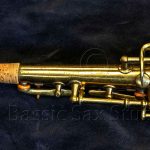 Conn New Wonder C soprano, straight soprano sax, vintage sax, soprano sax pitched in C,