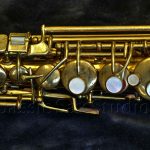 Conn New Wonder C soprano, straight soprano sax, vintage sax, soprano sax pitched in C,