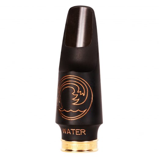 Theo Wanne Water MP, alto sax mouthpiece, saxophone mouthpiece for classical playing, hard rubber mouthpiece, 