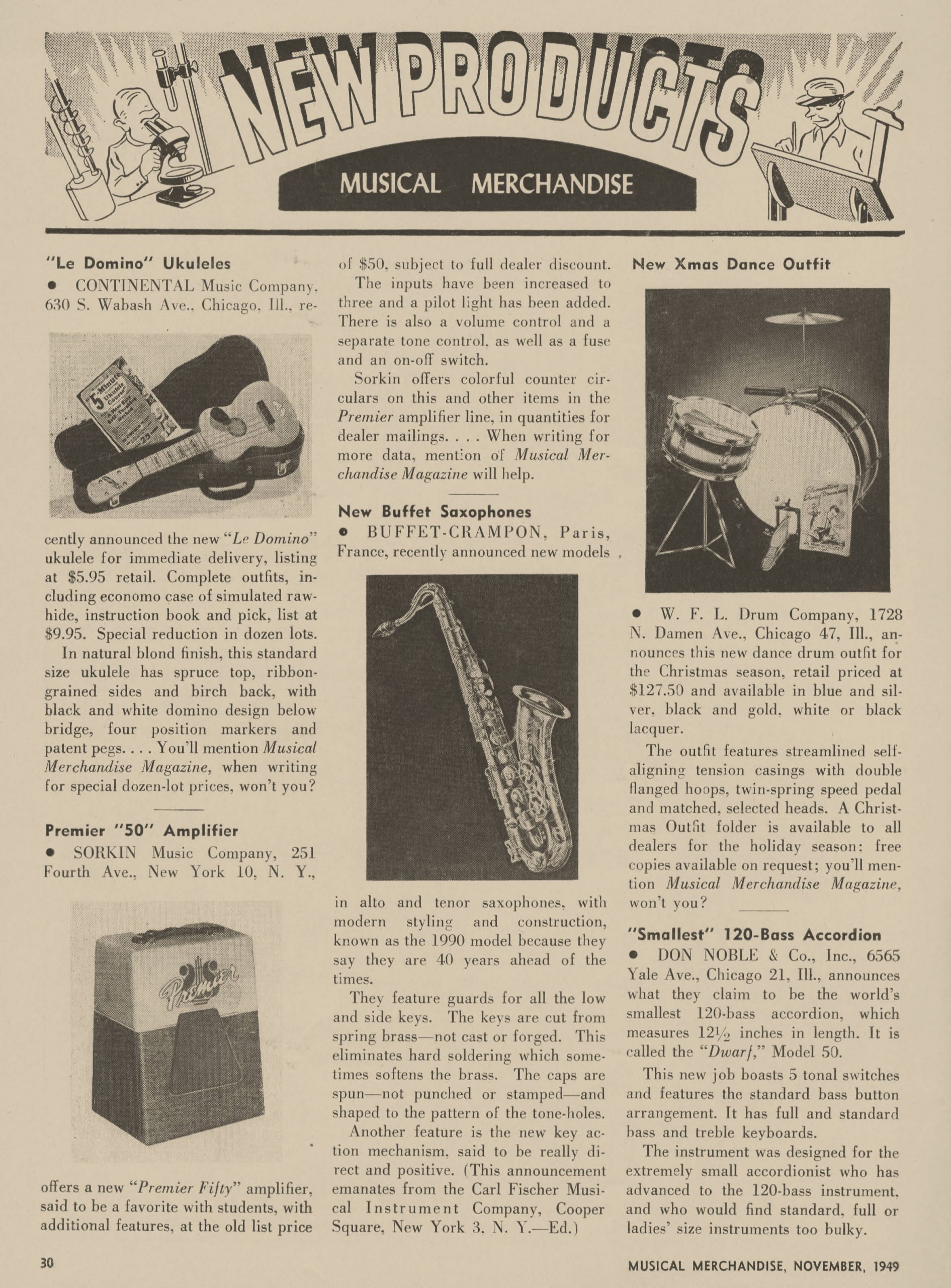 buffet 1990 vintage print ad, vintage saxophone ad, Buffet Dynaction saxophone, Buffet 1990 model,