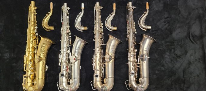 Buescher True Tone C melody saxes