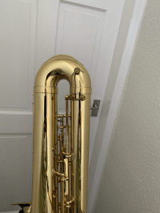 Keilwerth SX90 bass sax, upper box bass saxophone,