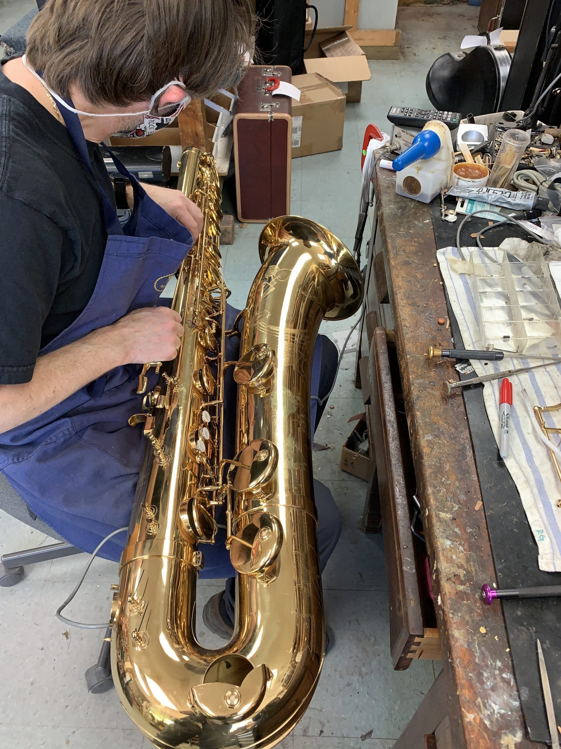 Is a vintage sax less reliable?