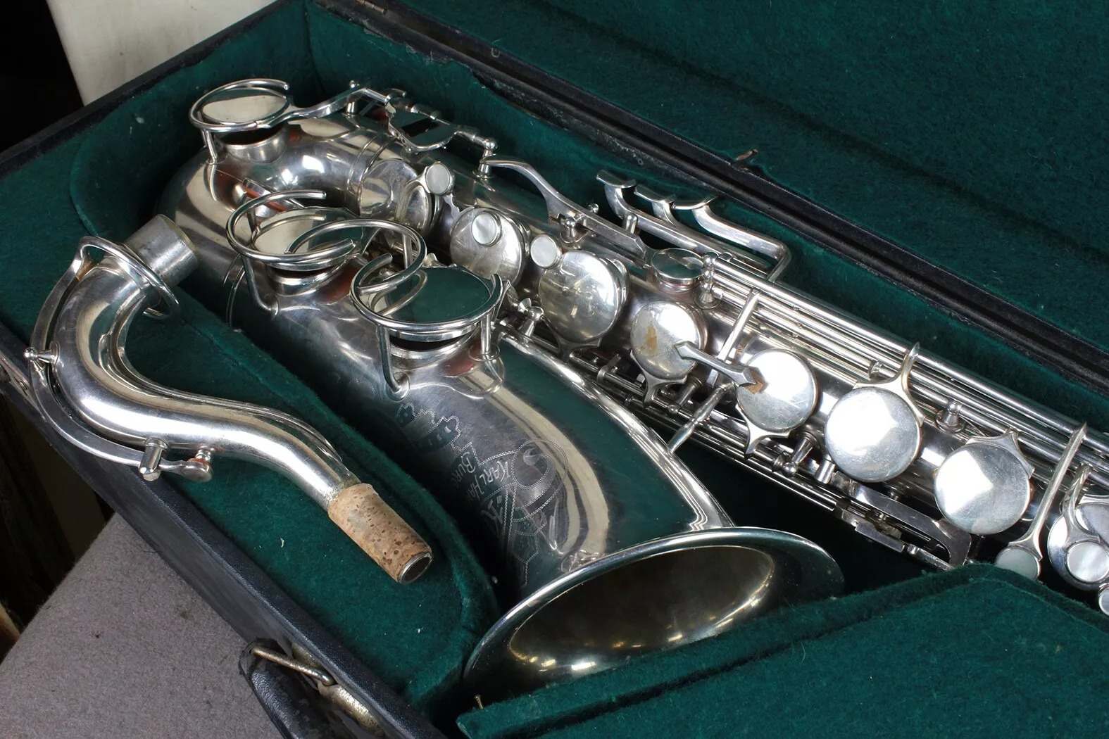 An early Klingson sax with eyebrows