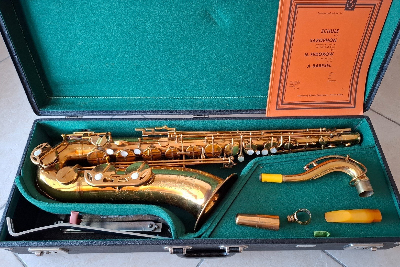 John Burg tenor sax by Dörfler & Jörka