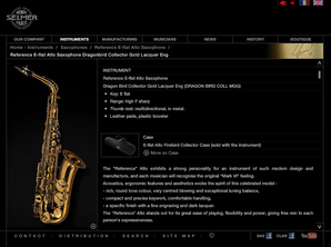Selmer Website Pages
