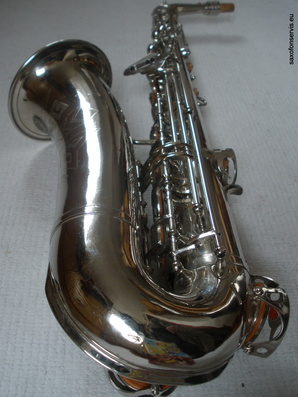 Eb Alto - sn 13398 - 1940 - Nickel - saxofonservis-dot-eu - Modell 3