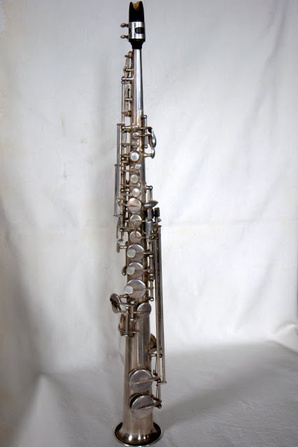 Straight Bb Soprano - sn 176 - 1920 - Silver