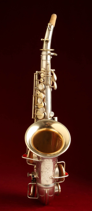 1906 Conn Wonder Improved Bb Curved Soprano Sax 3