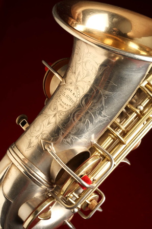 1906 Conn Wonder Improved Bb Curved Soprano Sax 1