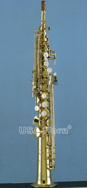 Straight Bb Soprano - sn 106406 - 1998 - Lacquer - USAHorn.com
