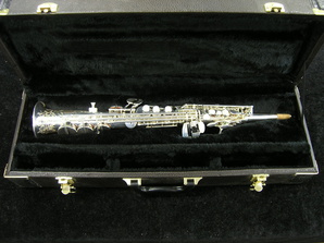 Straight C Soprano - sn 100010 - Silver - From saxquest.com