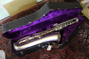 Bb Bass - sn P22293 - Silver Plate - QuinnTheEskimo on eBay - Holton Stencil
