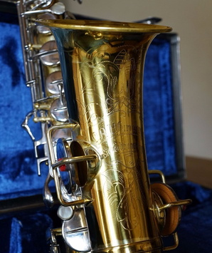 Eb Alto - sn unknown - Relacquer with nickel plated keywork