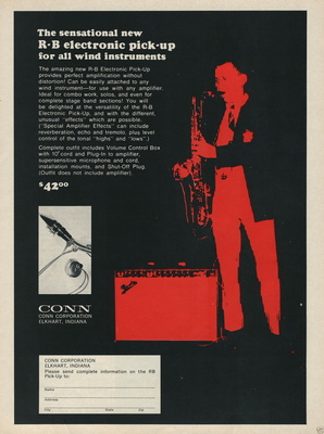 1965 Conn R&amp;B Pickup Ad