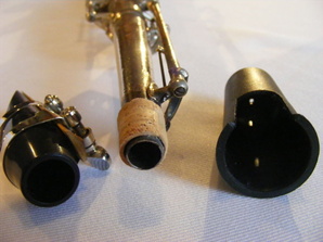 cork and mouthpiece