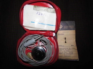 device with case   info tag