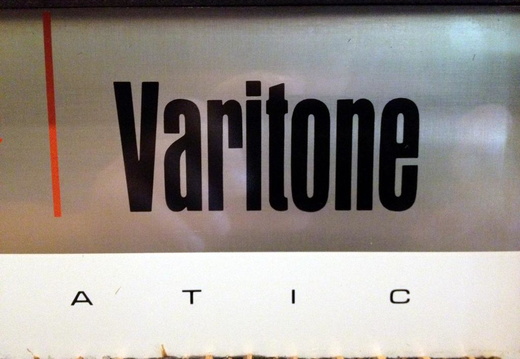 varitone logo on front of amp (36 visits) varitone logo on front of amp