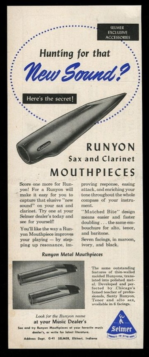 Runyon Sax and Clarinet (1954)