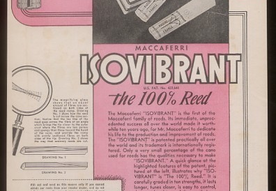 1946 Maccaferri Isovibrant Reeds (116 visits) 1946 Maccaferri Isovibrant Reeds